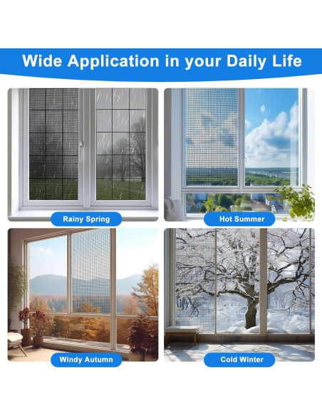 Kit de Reparación de Pantallas de Ventana AOPHY 121.92x299.72cm