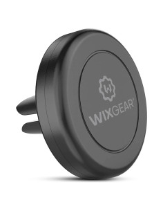 Soporte Magnético para Teléfonos WixGear Universal Negro