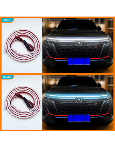 Tira de luz LED Ailinge 177.8 cm blanca impermeable 12V