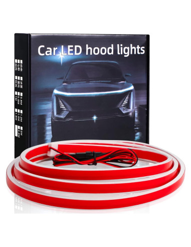 Tira de Luz LED Dinámica HConce 180 cm Blanca para Coche