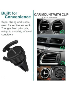 Soporte para Teléfono de Coche LoyaForba CarMount1030 360 Ajustable 2