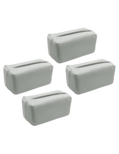 Almohadilla Aplicadora Microfibra Suede LHDOS 4PCS 7.8x4cm