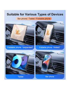 Soporte de Carga Inalámbrica DICMKY para Automóvil - 15W 2