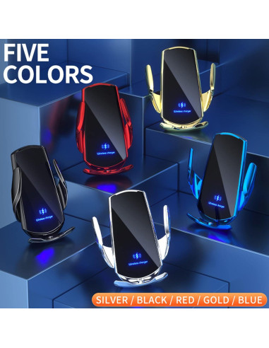 Soporte de Carga Inalámbrica para Automóvil LFNOWN 15W