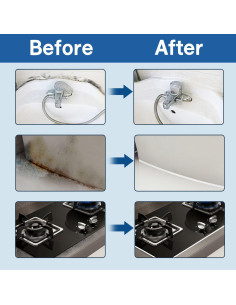 Kit de Reparación de Lechada Kallteren - 2 Selladores Blancos 2