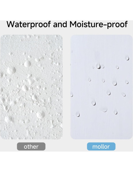 Kit de Reparación de Paredes Mollor 1kg - Masilla y Raspador