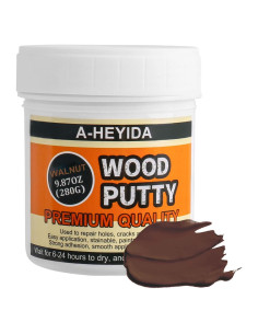 Masilla para Madera de Nogal A-HEYIDA 280g - Pintable y Lijable