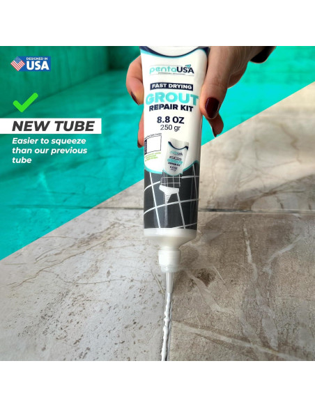 Kit de Reparación de Lechada PentaUSA 250g - Blanco