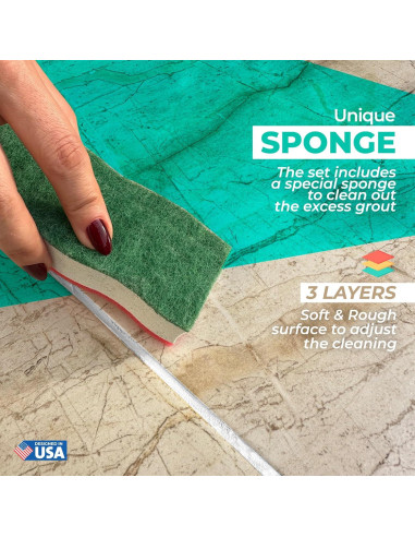 Kit de Reparación de Lechada PentaUSA 250g - Blanco