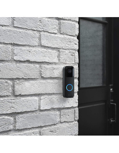 Placa de Respaldo para Timbre Blink - SENLEG, Negro