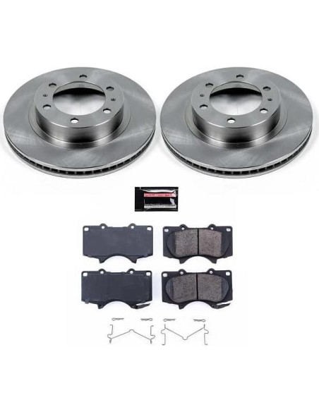Kit de frenos Power Stop KOE137 para Toyota 4Runner, FJ Cruiser y Tacoma