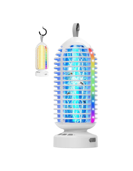 Zapper de Insectos Zwiran 4000mAh Recargable Impermeable