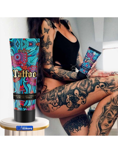 Loción bronceadora Onyx Tattoo 200 ml - Protección tatuajes