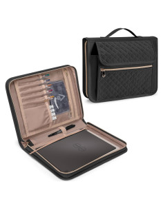 Cubierta Folio Damero Negra para Rocketbook Core y Panda