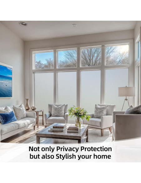 Película de Privacidad para Ventanas Qualsen 30x120cm PVC