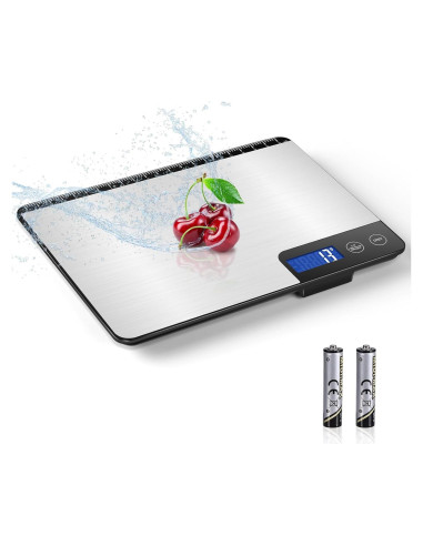 Báscula de Cocina Digital Drcowu K30H 15 kg Pantalla LCD