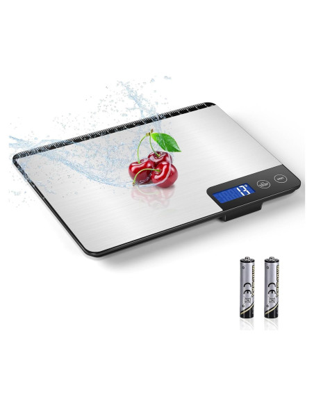 Báscula de Cocina Digital Drcowu K30H 15 kg Pantalla LCD