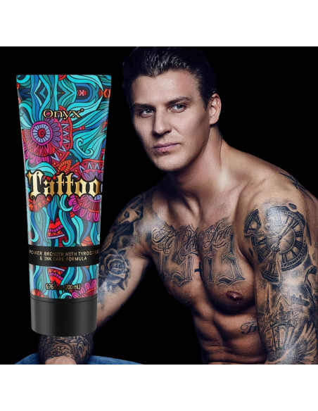 Loción bronceadora Onyx Tattoo 200 ml - Protección tatuajes