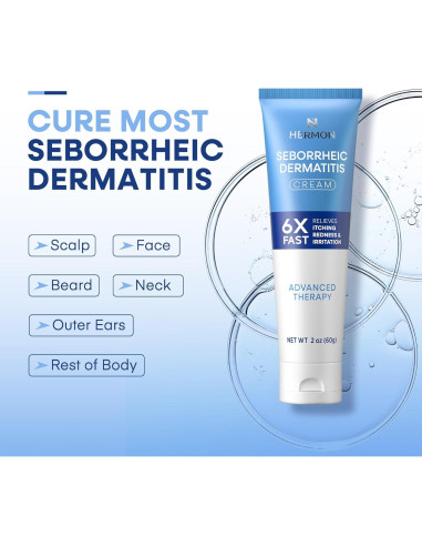 Crema Antipicazón Hermon para Dermatitis Seborreica 82g