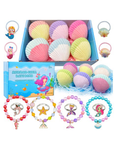 Bolas de Baño Sirena Usand - 6 Pcs con Juguetes Sorpresa