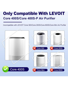 Filtro de Reemplazo HEPA H13 PETOX para Purificador LEVOIT Core 400S 2