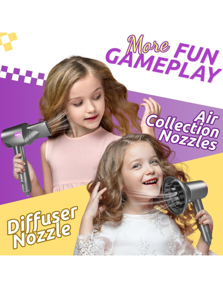 Set de salón de belleza Huayulong con secador y plancha