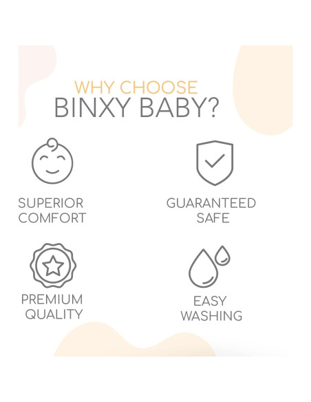 Hamaca de Carrito de Compras Binxy Baby - Negro - Soporta 22.68 kg