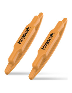 Localizador de Estudio Magnético Mogseek 2 Pcs Naranja