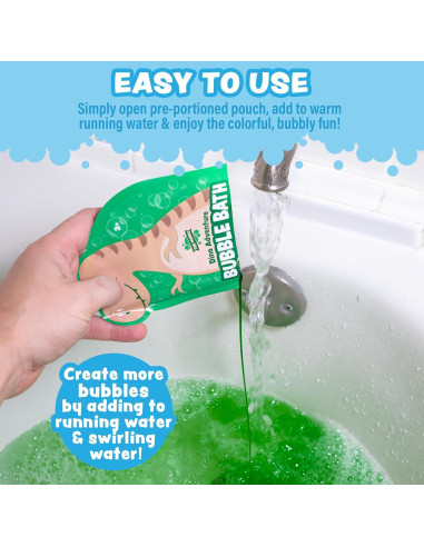Baño de Burbujas Tub Works para Niños - Paquete de 12