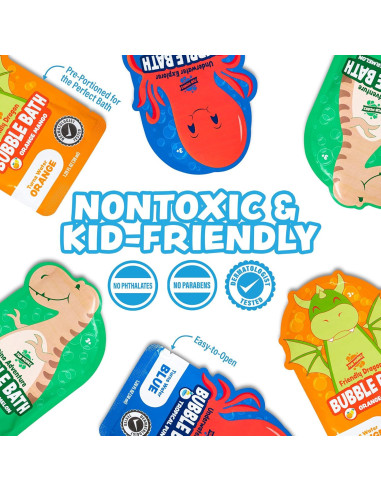 Baño de Burbujas Tub Works para Niños - Paquete de 12