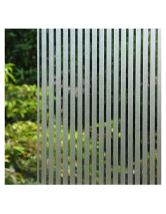 Película de Privacidad para Ventanas VSUDO 45x200 cm Rayas Esmeriladas