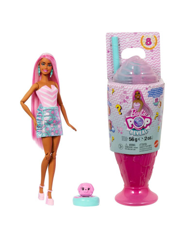 Barbie Pop Reveal Muñeca de Moda Remolino Dulce con Accesorios
