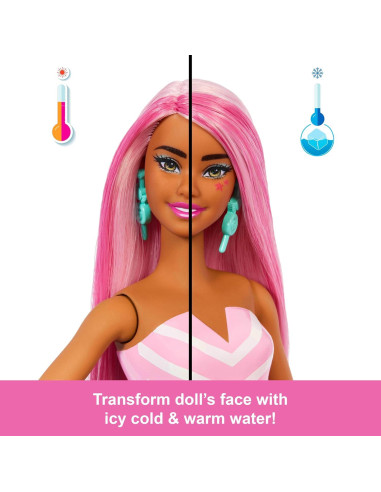 Barbie Pop Reveal Muñeca de Moda Remolino Dulce con Accesorios
