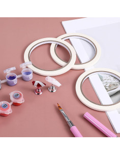 Cinta para Uñas FdcLixuvol 6 Piezas 0.5cm x 10cm Blanca 2