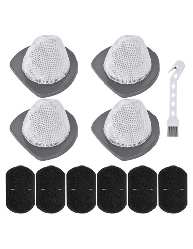 Reemplazo Filtros Bissell Featherweight 2033 - 4 Malla + 6 Espuma