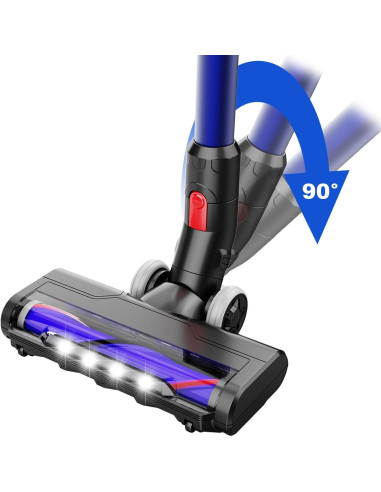 Cepillo Motorhead Defurry con Faros LED para Dyson V7 V8 V10 V11