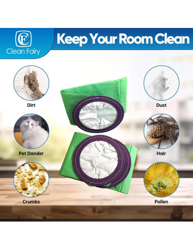 Bolsas de Aspiradora CF Clean Fairy 10Qt Compatibles ProTeam