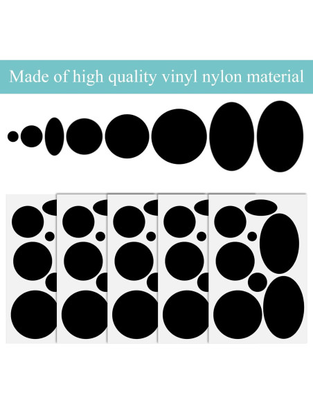 Kit de Parches Reparadores de Nylon Negro Salbsever - 40 Piezas