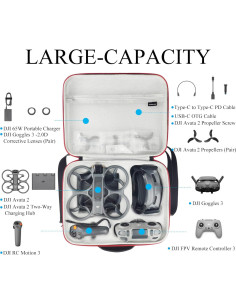 Funda Dura para DJI Avata 2 Fly More Combo - Fuimllar 2