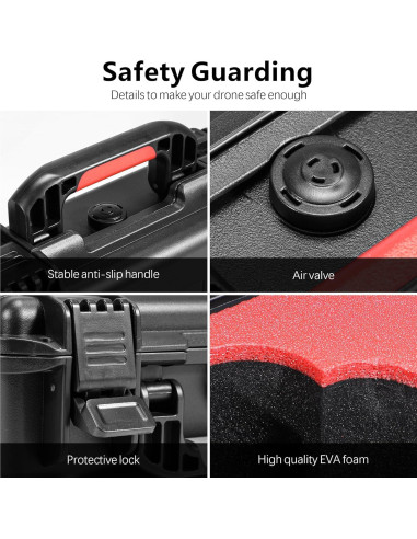 Estuche Duro Impermeable FPVtosky NEO para DJI NEO y Accesorios