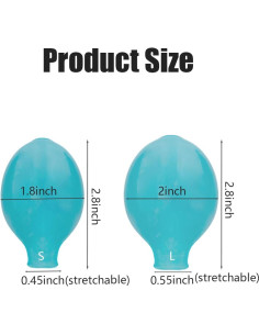 Manga Impermeable para Dedos GYZC - 4 Unidades Silicona Reutilizable 2