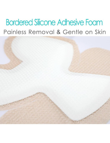 Vendas de Espuma Silicona GoToHere 20.32x20.32cm Paquete de 2