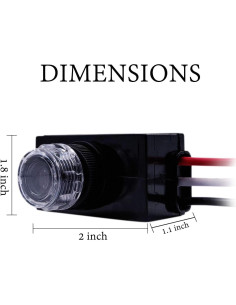 Sensor Fotoeléctrico CHISWEAR JL-413 Automático IP65 500W 2