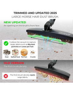 Cabezal de cepillo de aspiradora GHAMADE 32 mm con adaptador 2