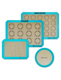 Set de 4 Tapetes de Silicona GUYDREMAT para Hornear