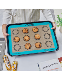 Set de 4 Tapetes de Silicona GUYDREMAT para Hornear 2