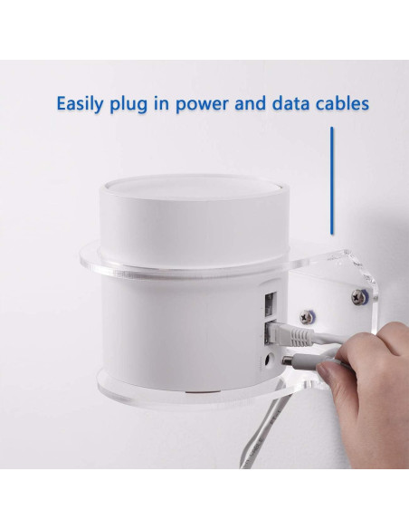 Soporte de Montaje en Pared VOMENC para TP-Link Deco X20/X60 - Ahorra Espacio