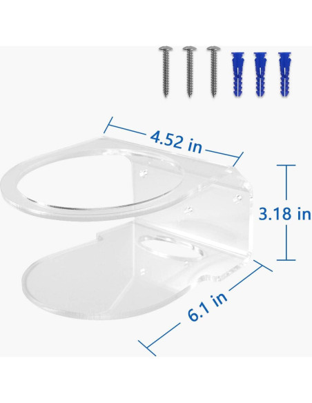 Soporte de Montaje en Pared VOMENC para TP-Link Deco X20/X60 - Ahorra Espacio