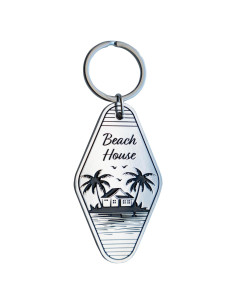 Llave de metal retro para casa de vacaciones - 7.62 cm