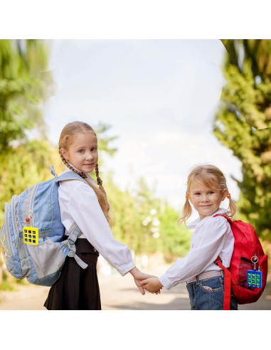 24 Llaveros Tres en Raya Haconba Mini Juego Portátil